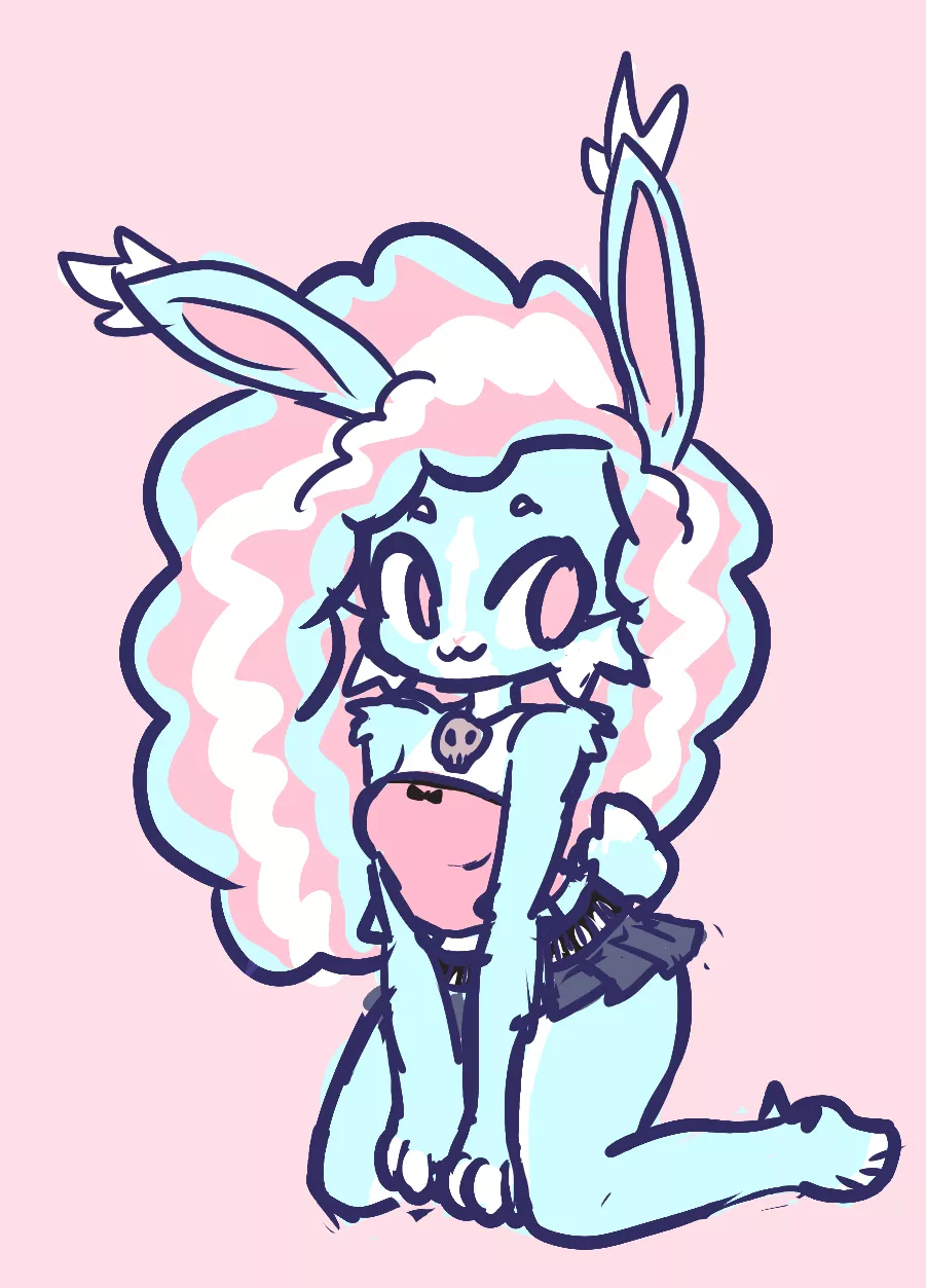 quick doodle of my sona! art by me 🩷