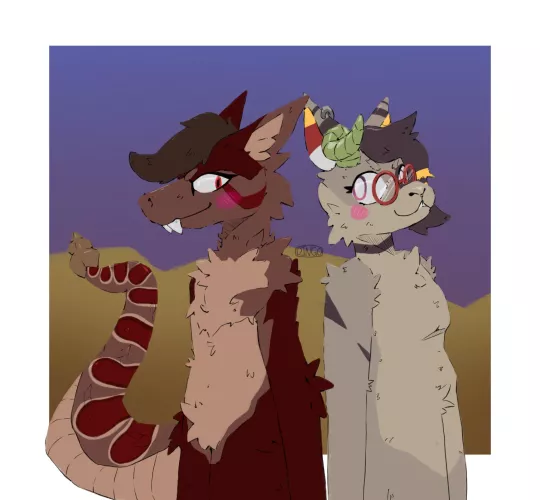 Recent art for doodleggoat on tumblr