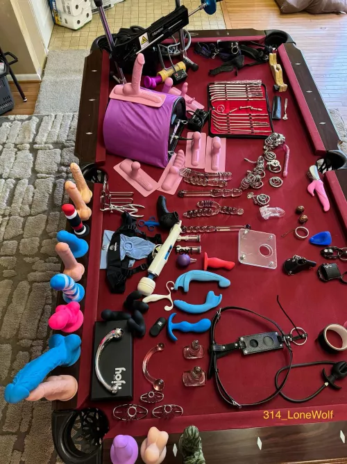 So many toys, so little time to play