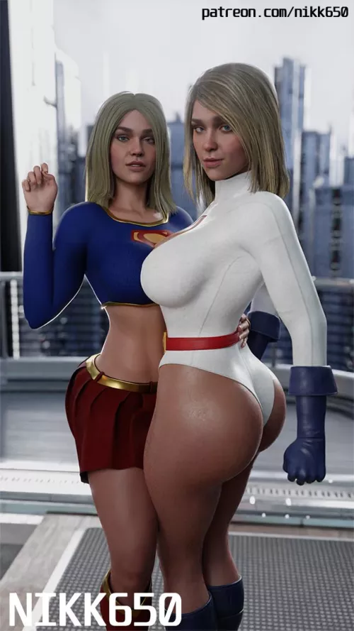Supergirl & Power girl (Nikk650) [DC]