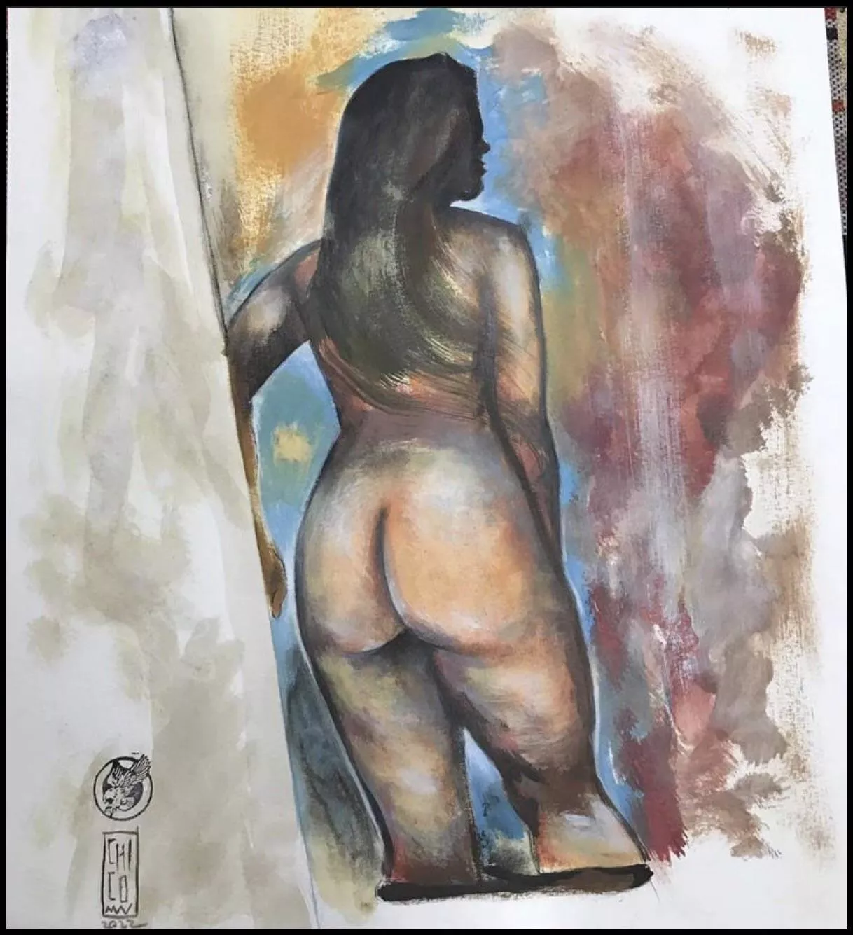 The girl number 3,las Chicas (me), digital, 2024