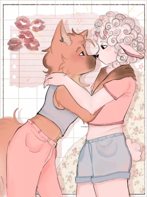 the sheep and the wolf<3 [ Art by me!]