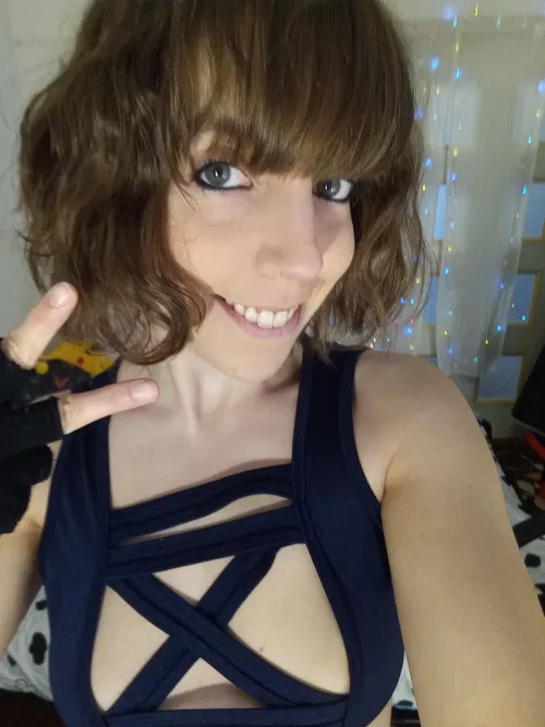 Trying to look cool. Not sure if succeeding.