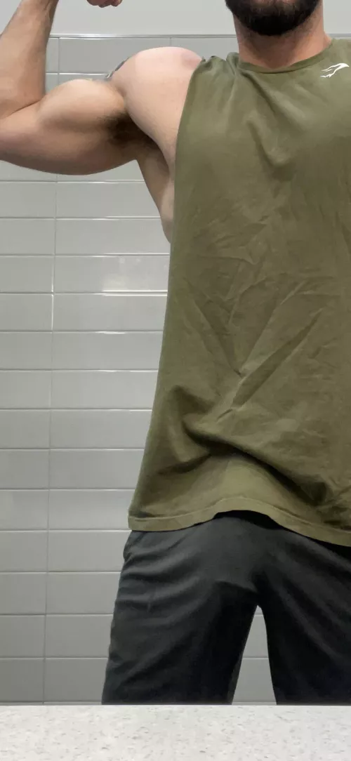 Which muscle did you look at first?