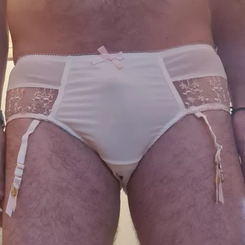 Wife away so tried on her new set
