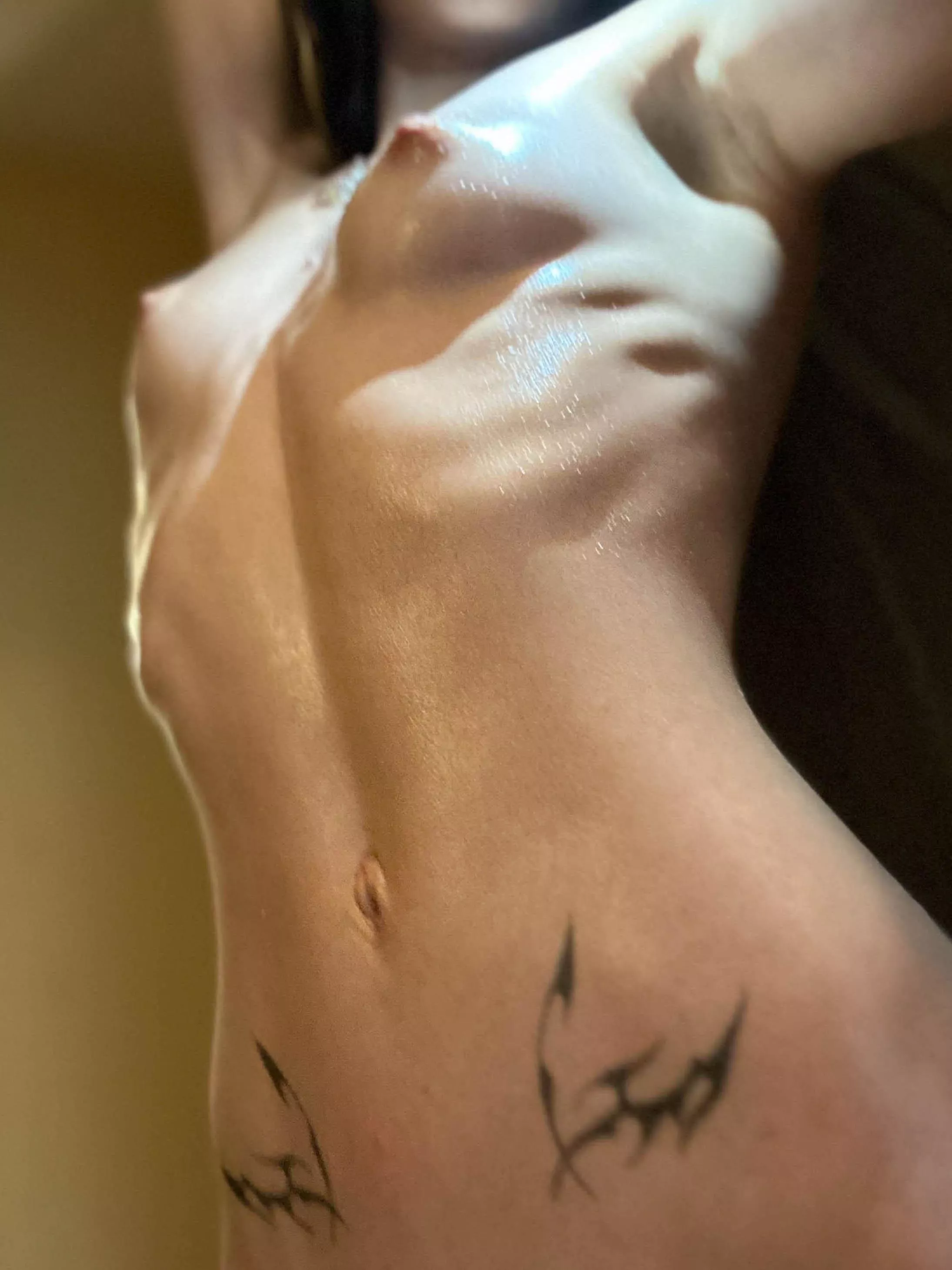 You can squeeze my tits while breeding me 