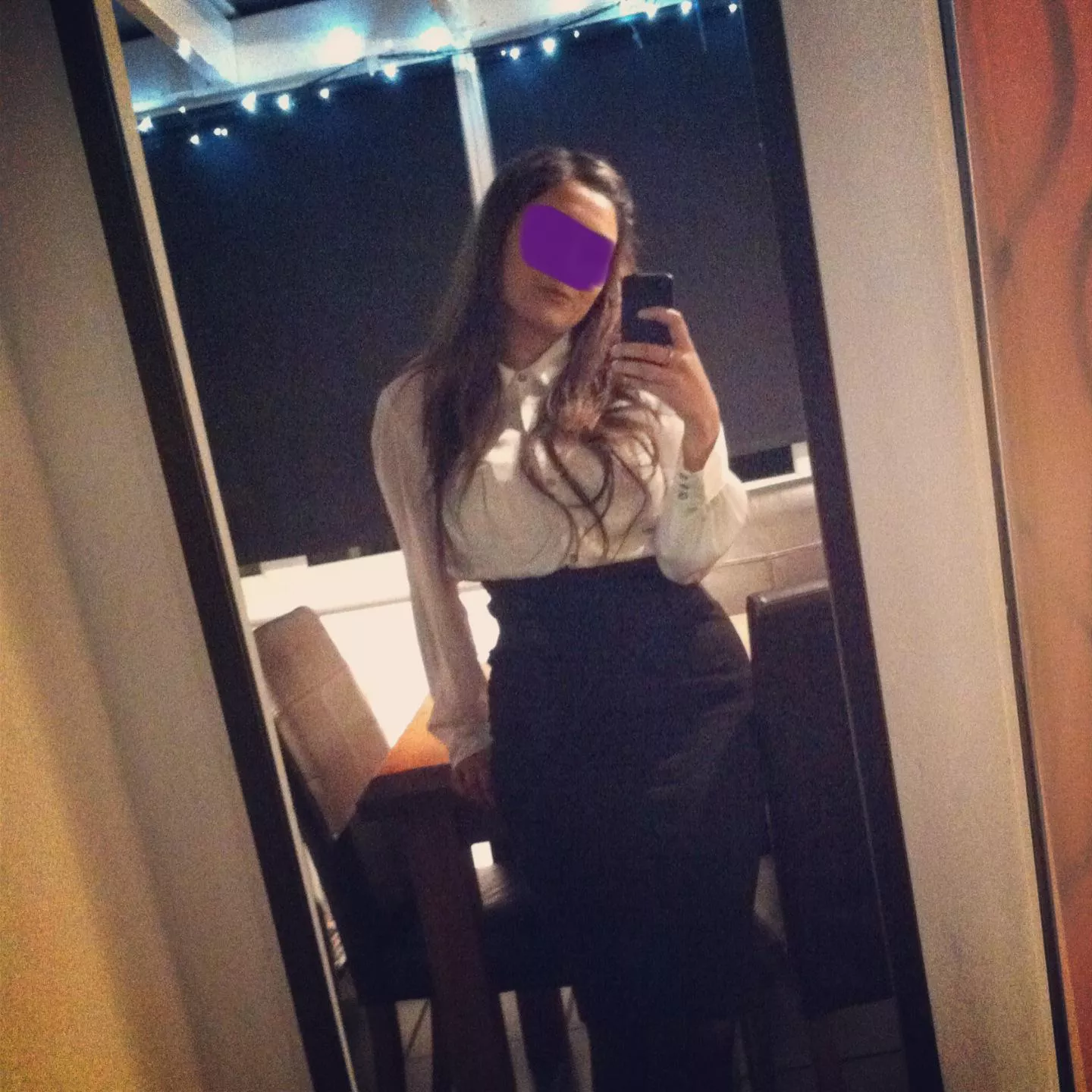 Your favourite mature MILFs work social outfit