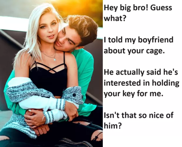 your sweet sister has good news