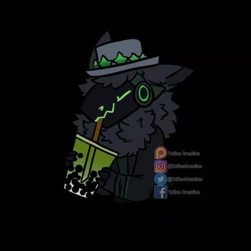 Yummy boba drink!  (These drinks themed YCH are still open :D)
