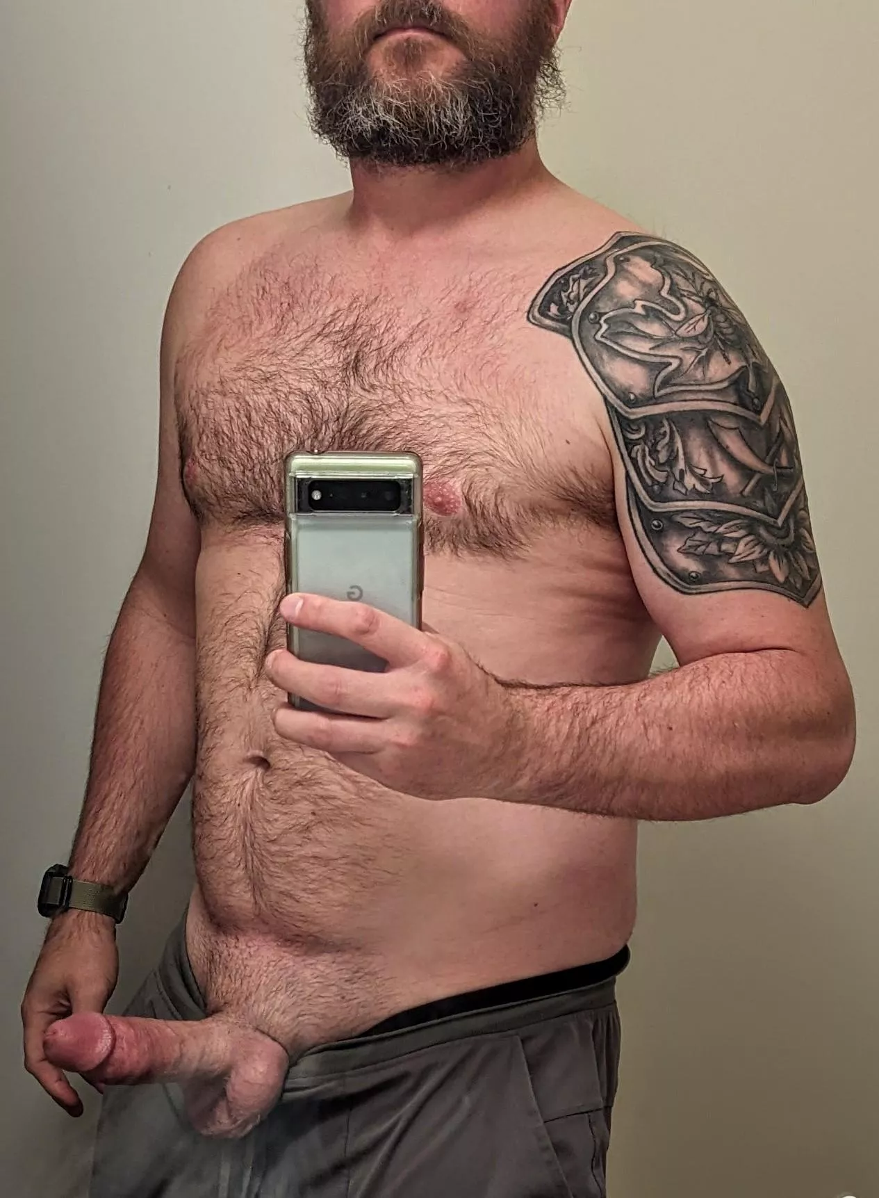 Are tattooed, bearded dads your type? [40]