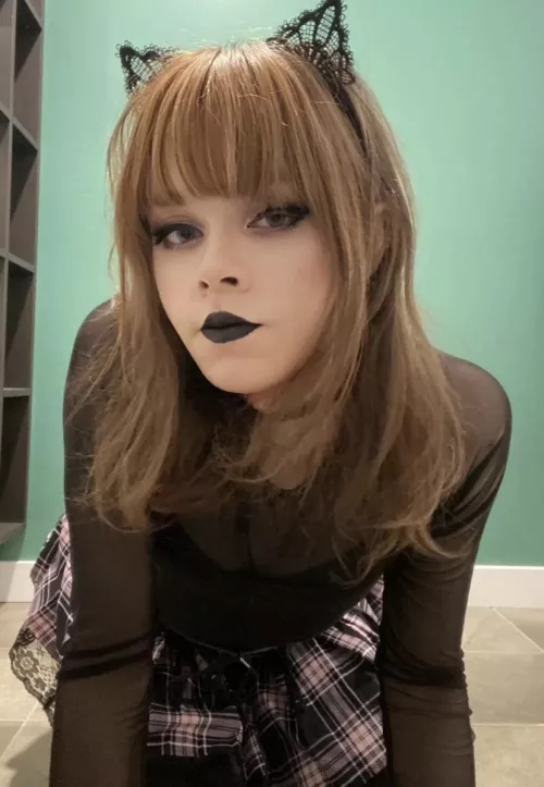 Boys when they figure out they look better as a girl🖤