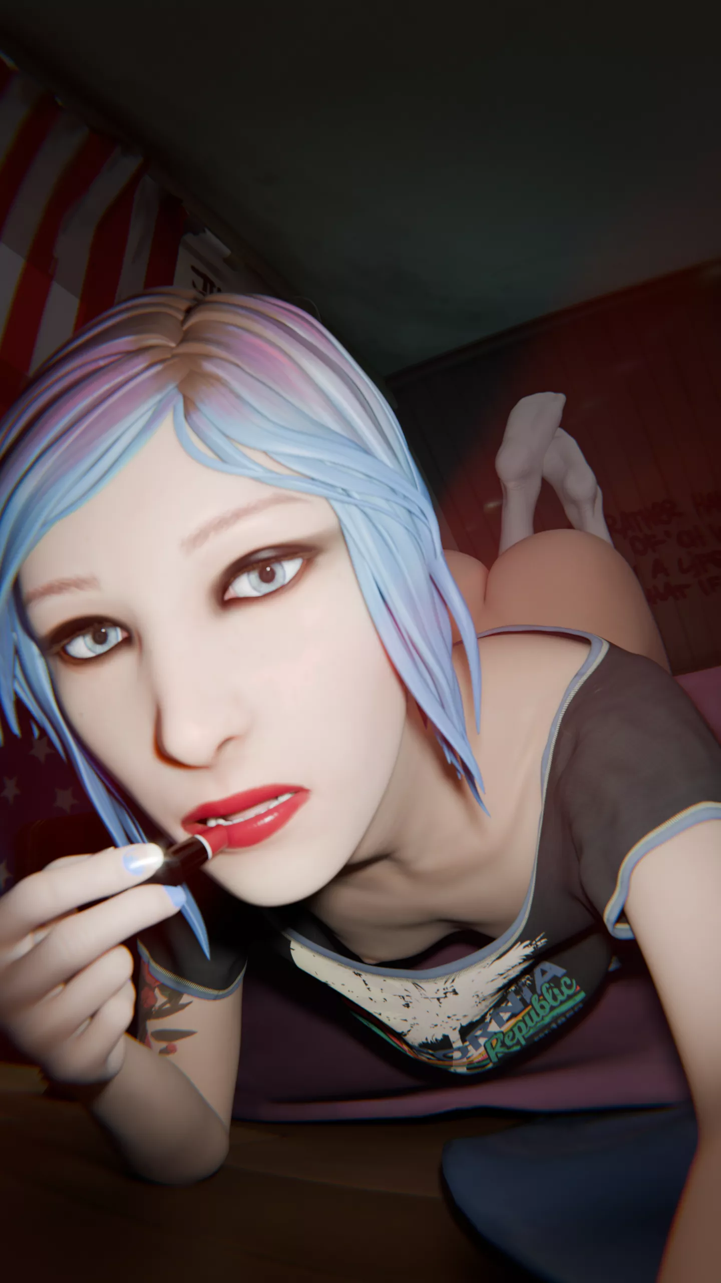 Chloe Price's new lipstick (BlackshoreNSFW)