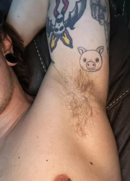 Come on bro, get your face in there already 😈🐷