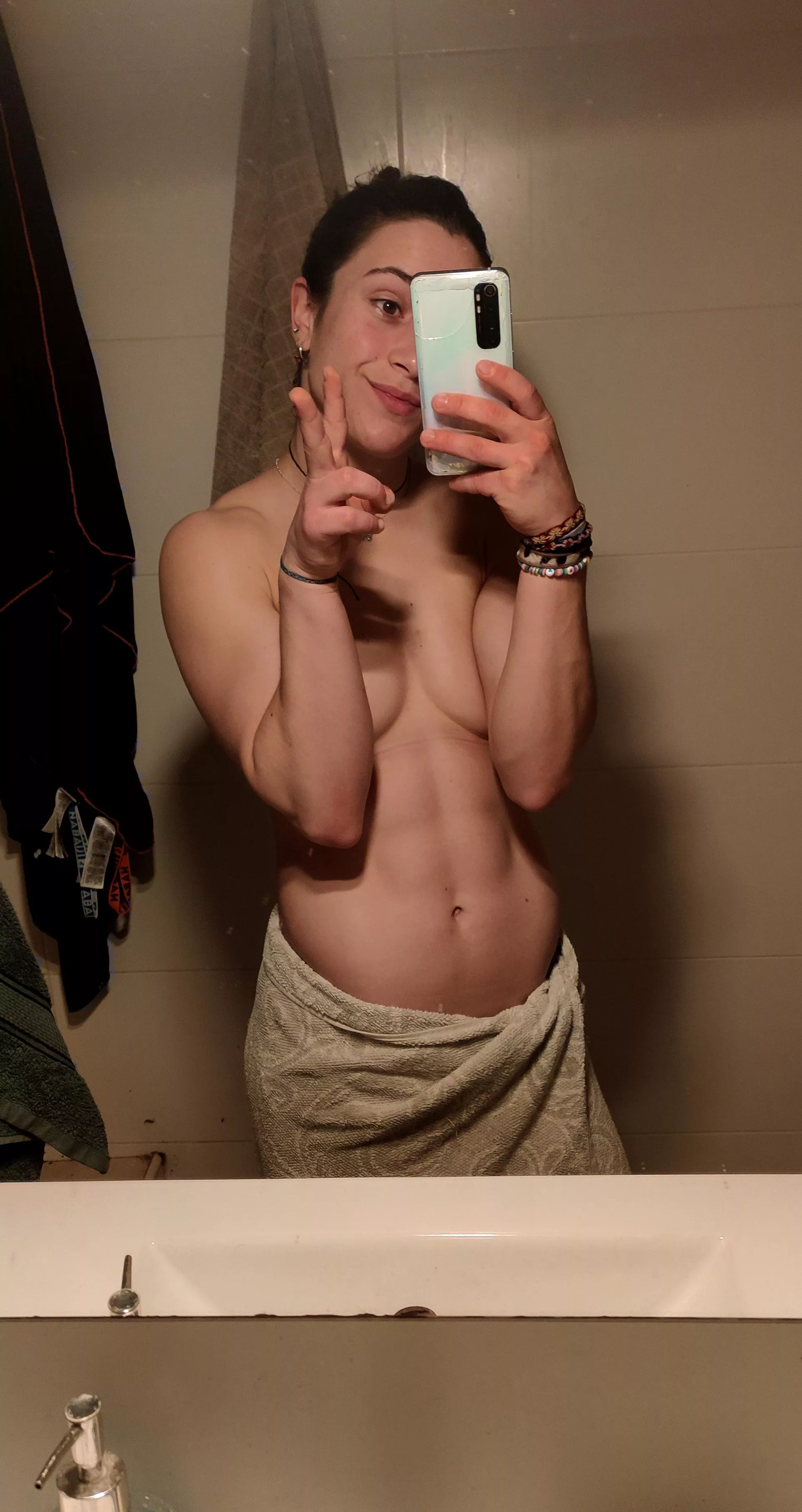 Do you want to trade places with the mirror or just watch?