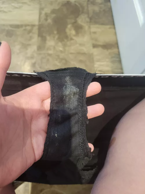 Dried from sex last night 