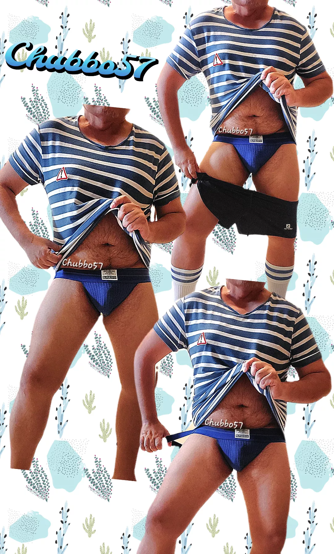 Ever wondered what other dadbods are wearing under their exercise gear, at the park over the weekend? 😁🩲💙🧢😉