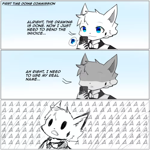 First time doing commission experience