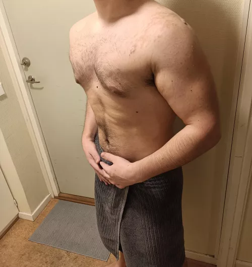 Fresh out of the shower 