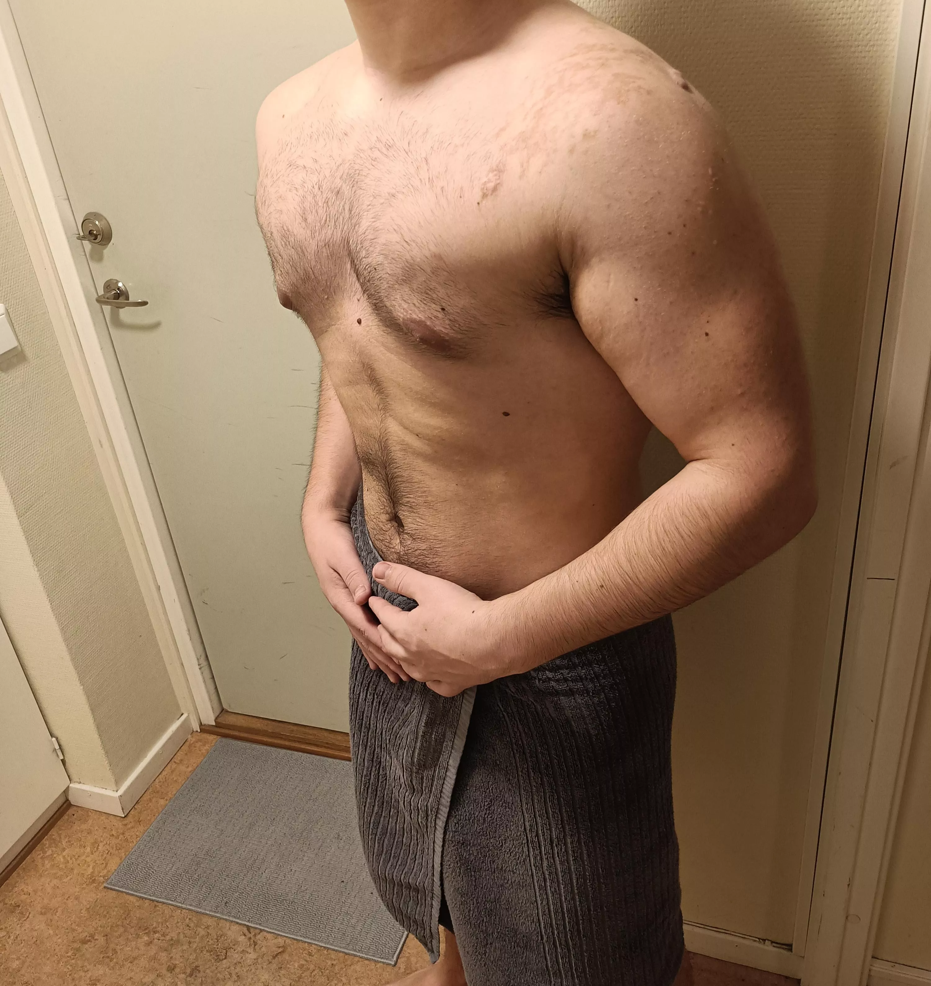 Fresh out of the shower 