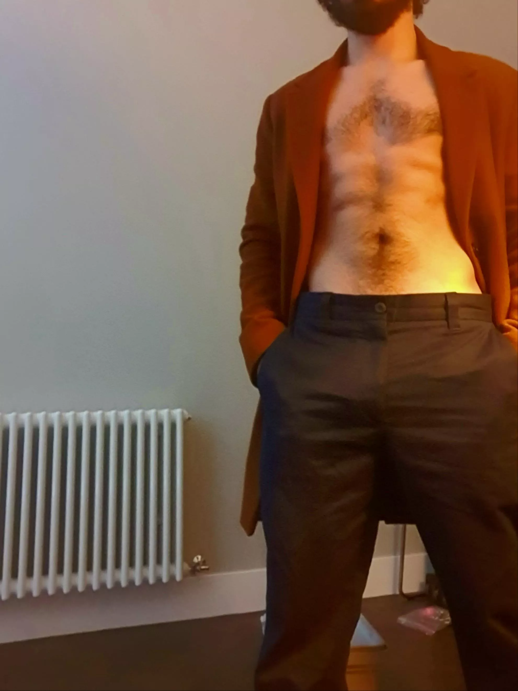 Gets pretty hot after a long day's work. Mind helping?