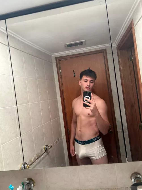 getting ready to hop in