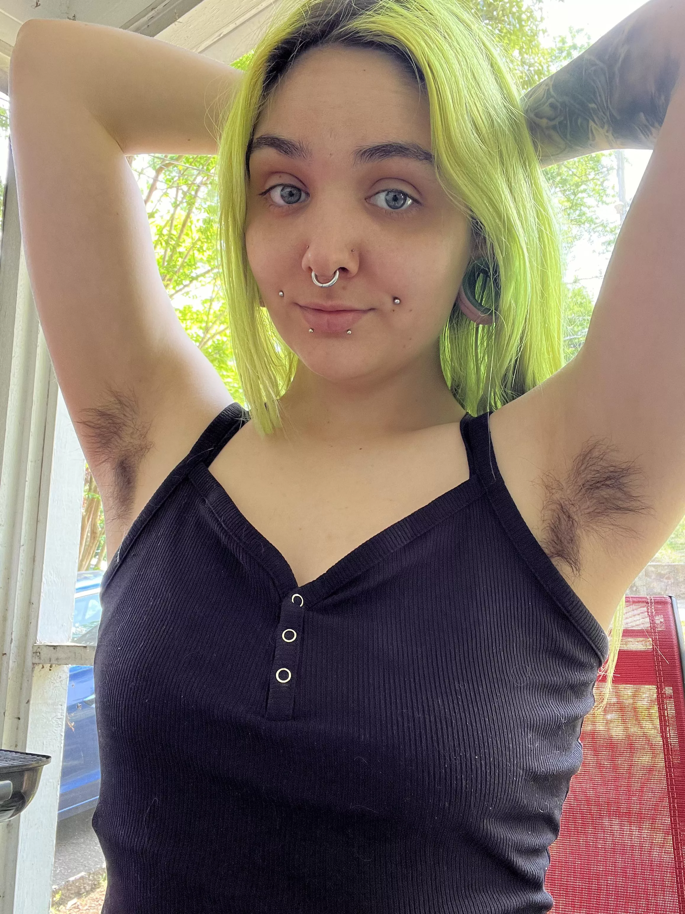 Hairy and sweaty 🥵 Tons of flavor for that tongue