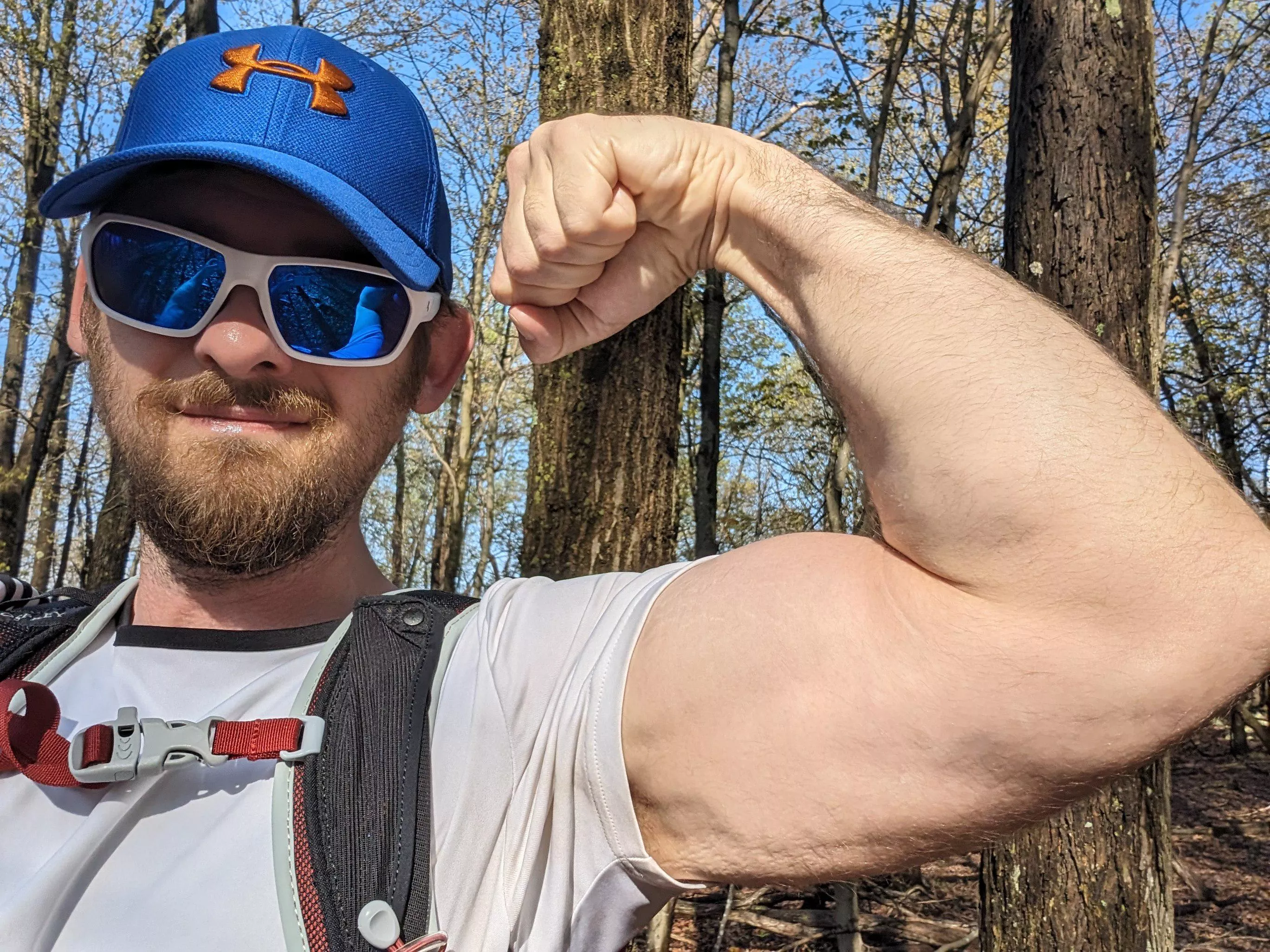 Hot out on the trail today