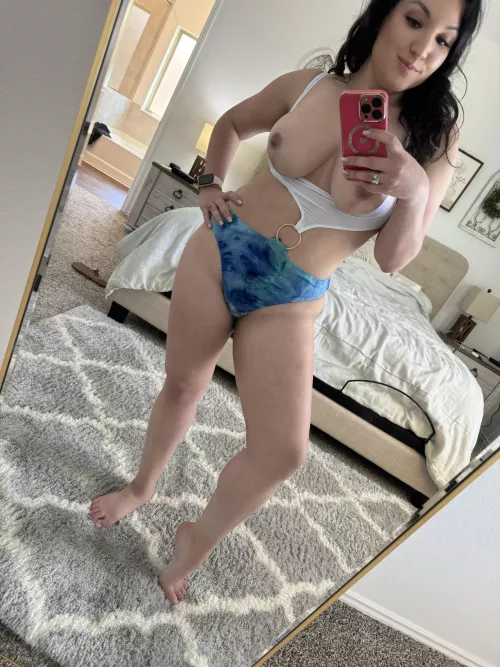 I ask you to come over to fix something but I’m dressed like this when you arrive 