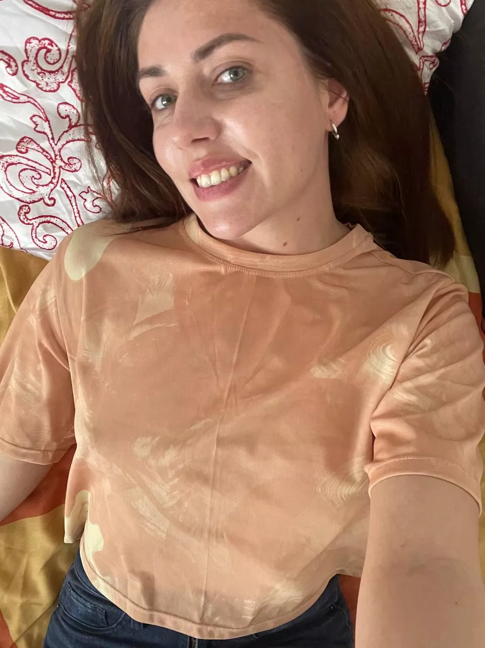 I became the freest by taking off the bra)