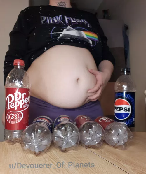 I couldn't stop after the third soda😰😖