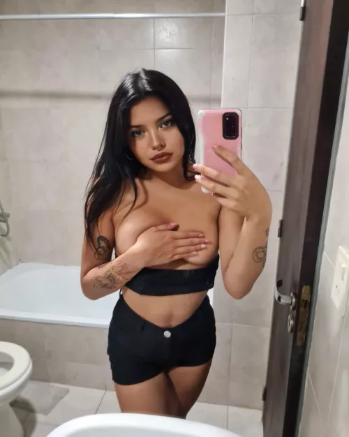 If you're a good boy I'll might let you have a taste