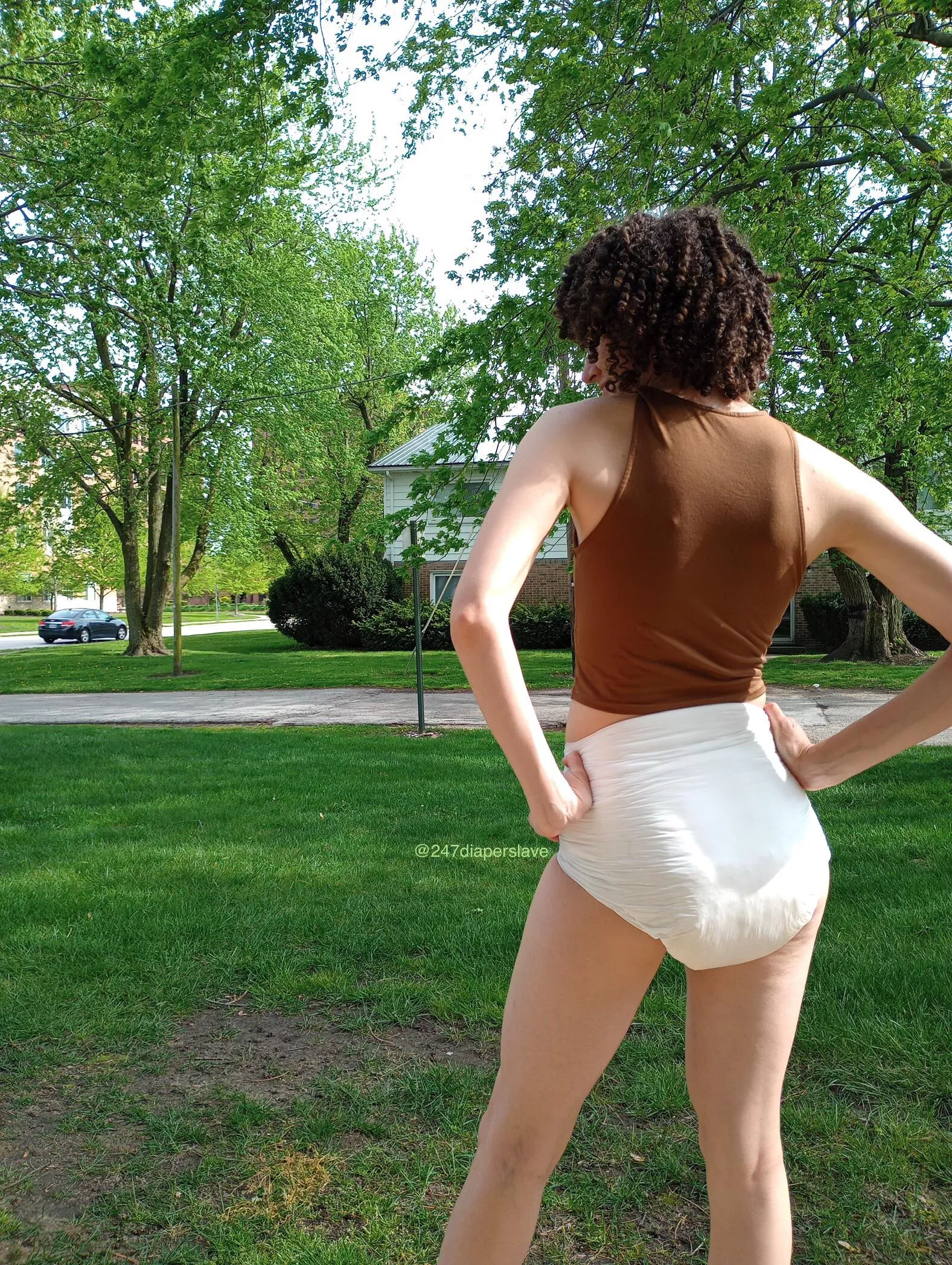 I’m a proud diaper slave 😊