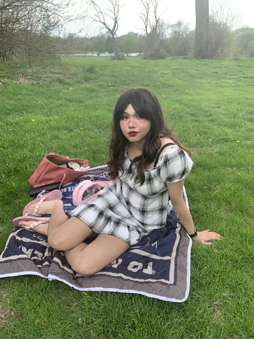 I’m so glad I can finally enjoy some nice weather!