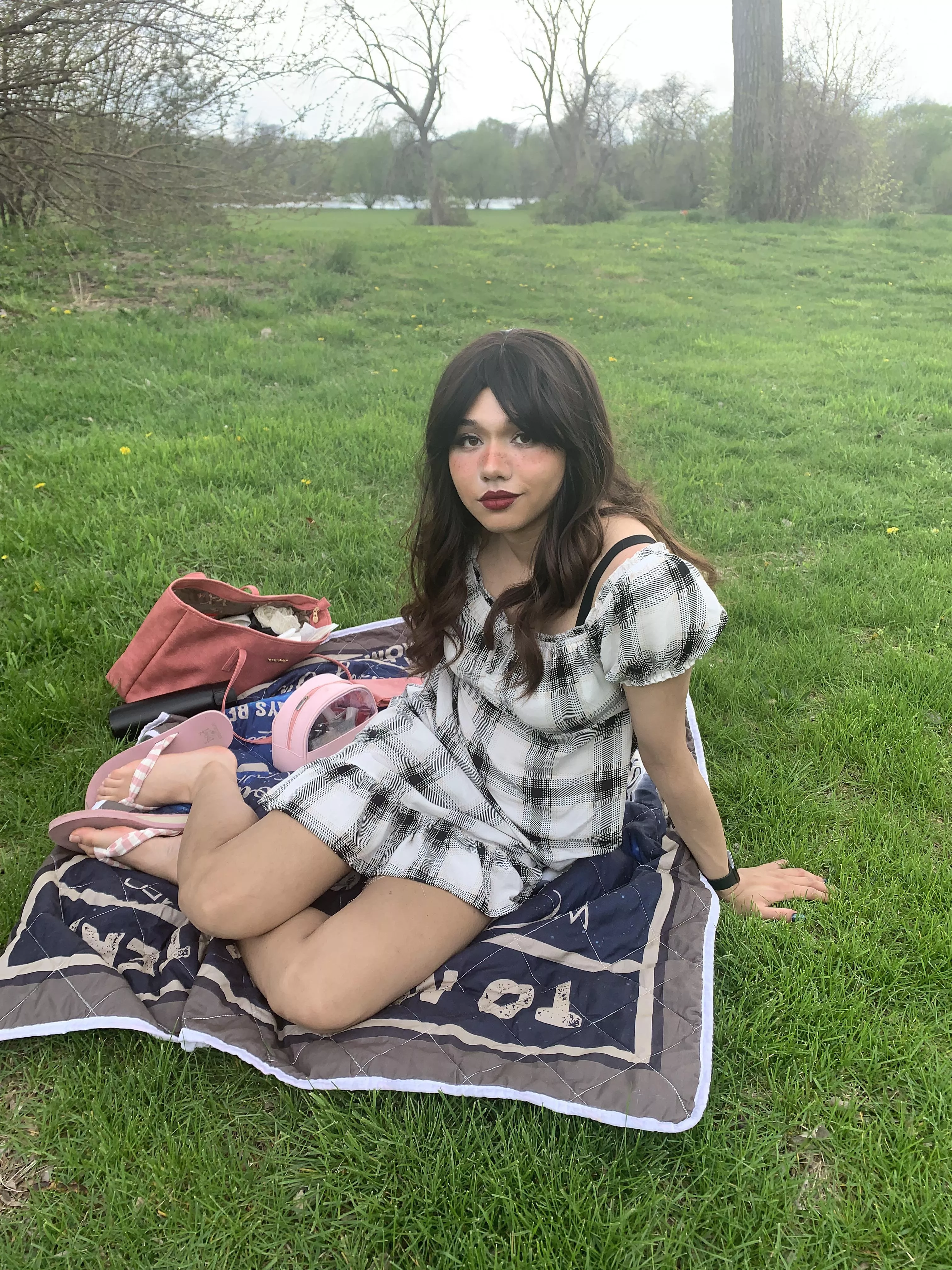 I’m so glad I can finally enjoy some nice weather!