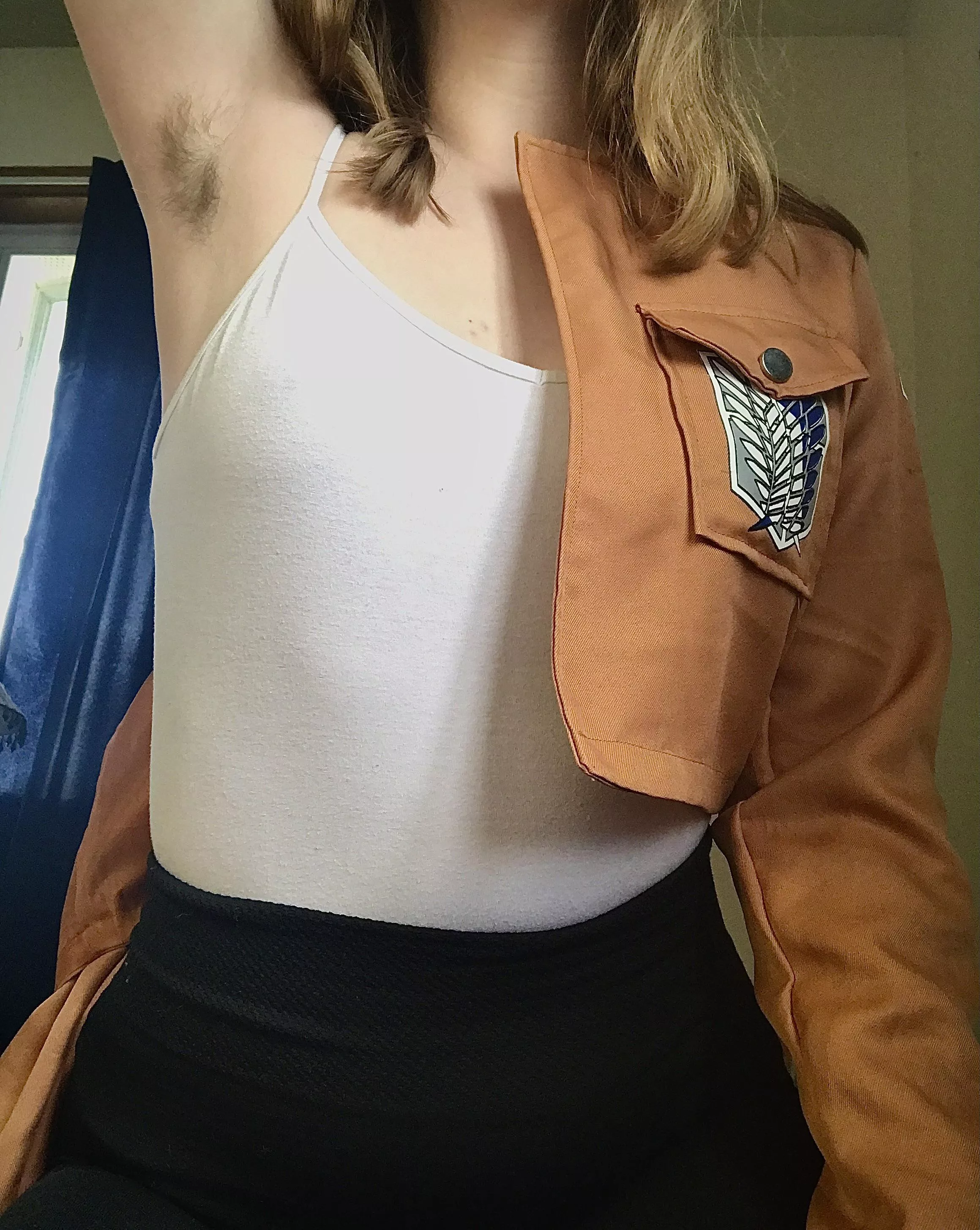 I'm so happy you appreciate my hairy pits