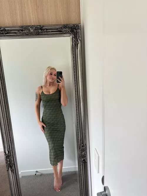 in my favourite dress