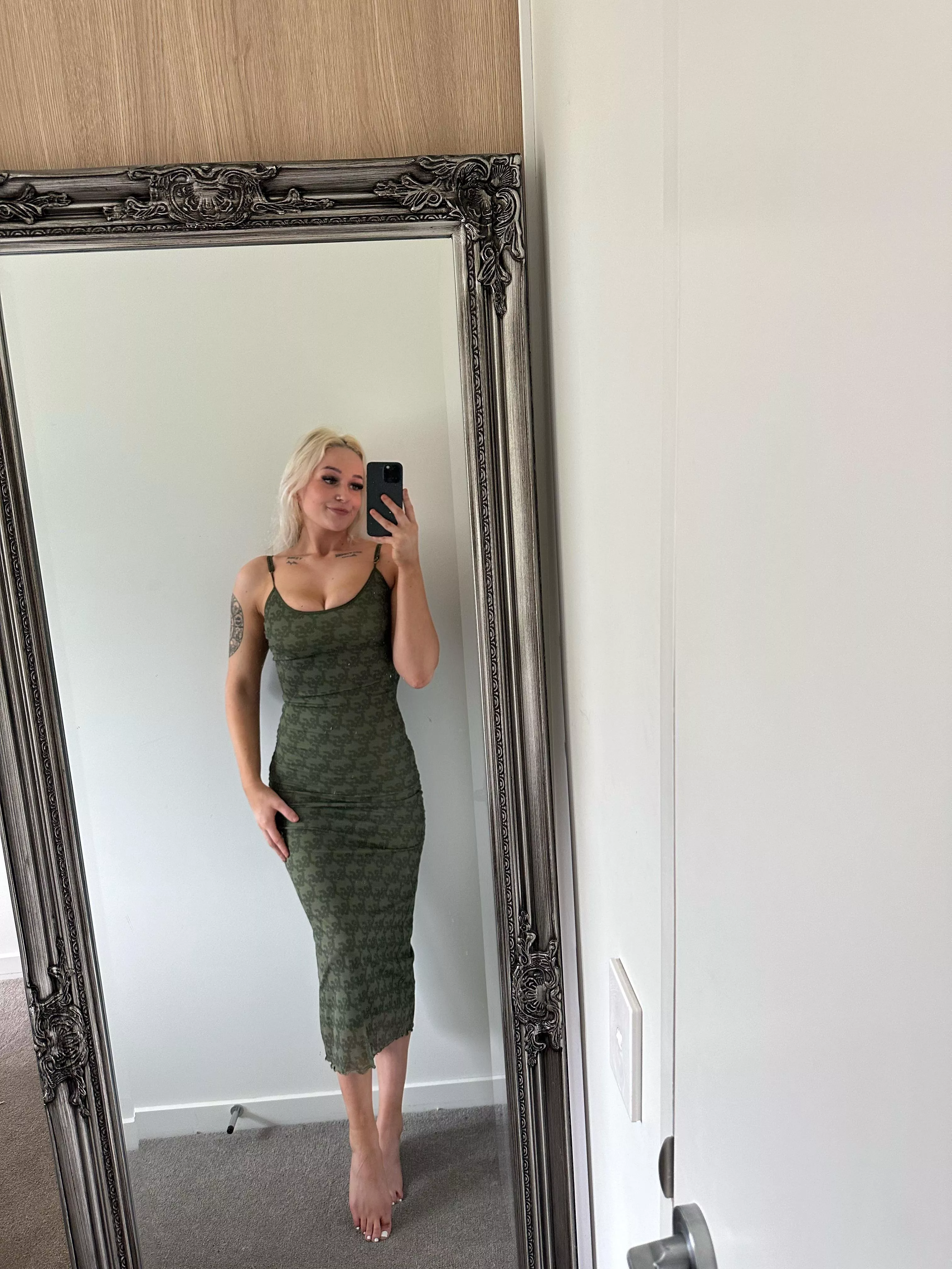 in my favourite dress