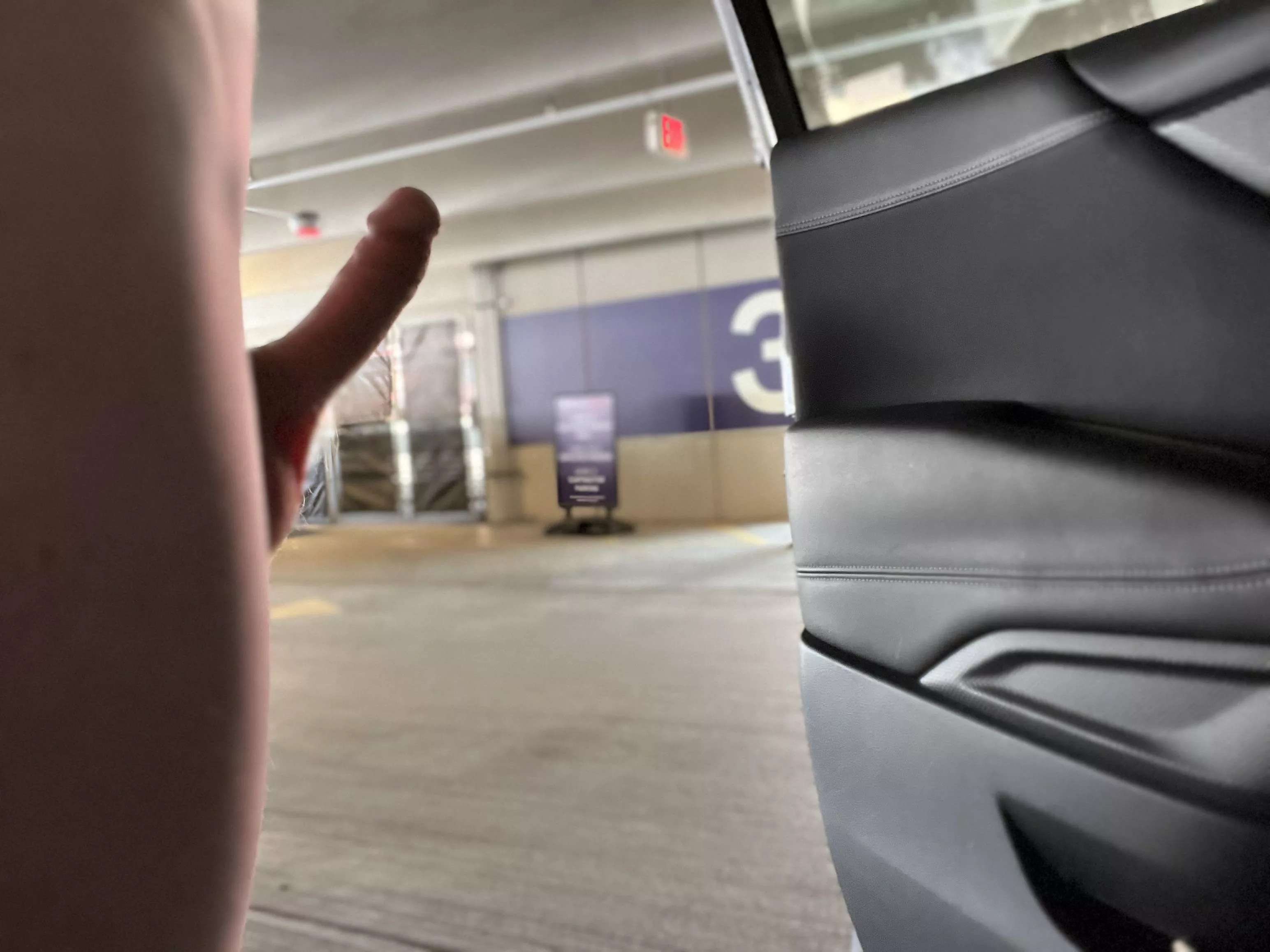 In the mall parking garage. Would you come up to me?