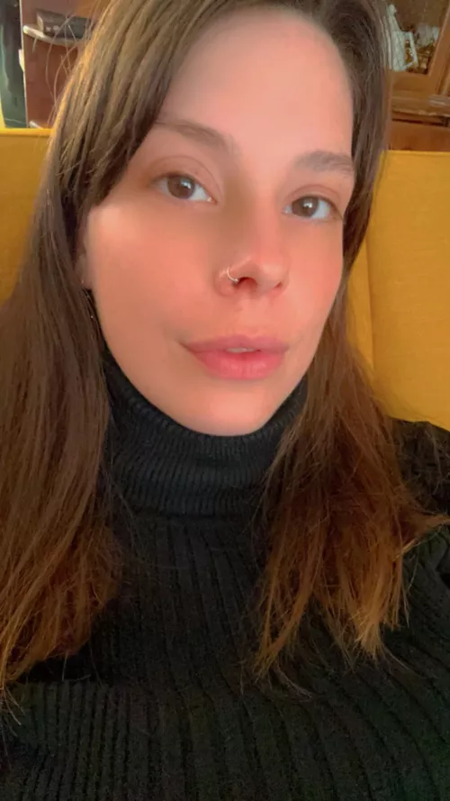 I’ve been thinking of ditching my natural brunette for red, but I’m never sure 