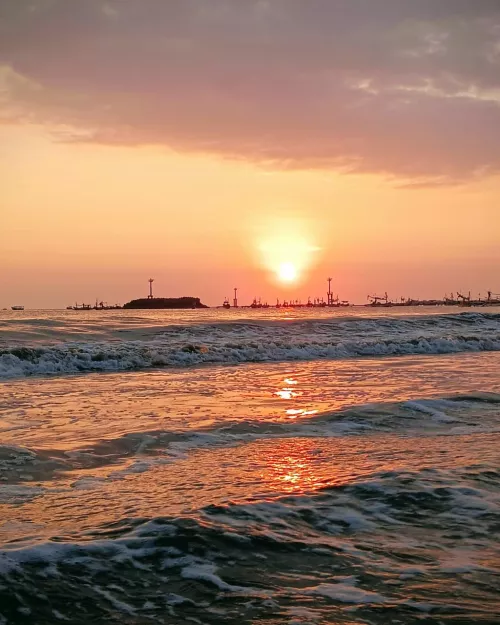 Jimbaran Beach in Bali Island