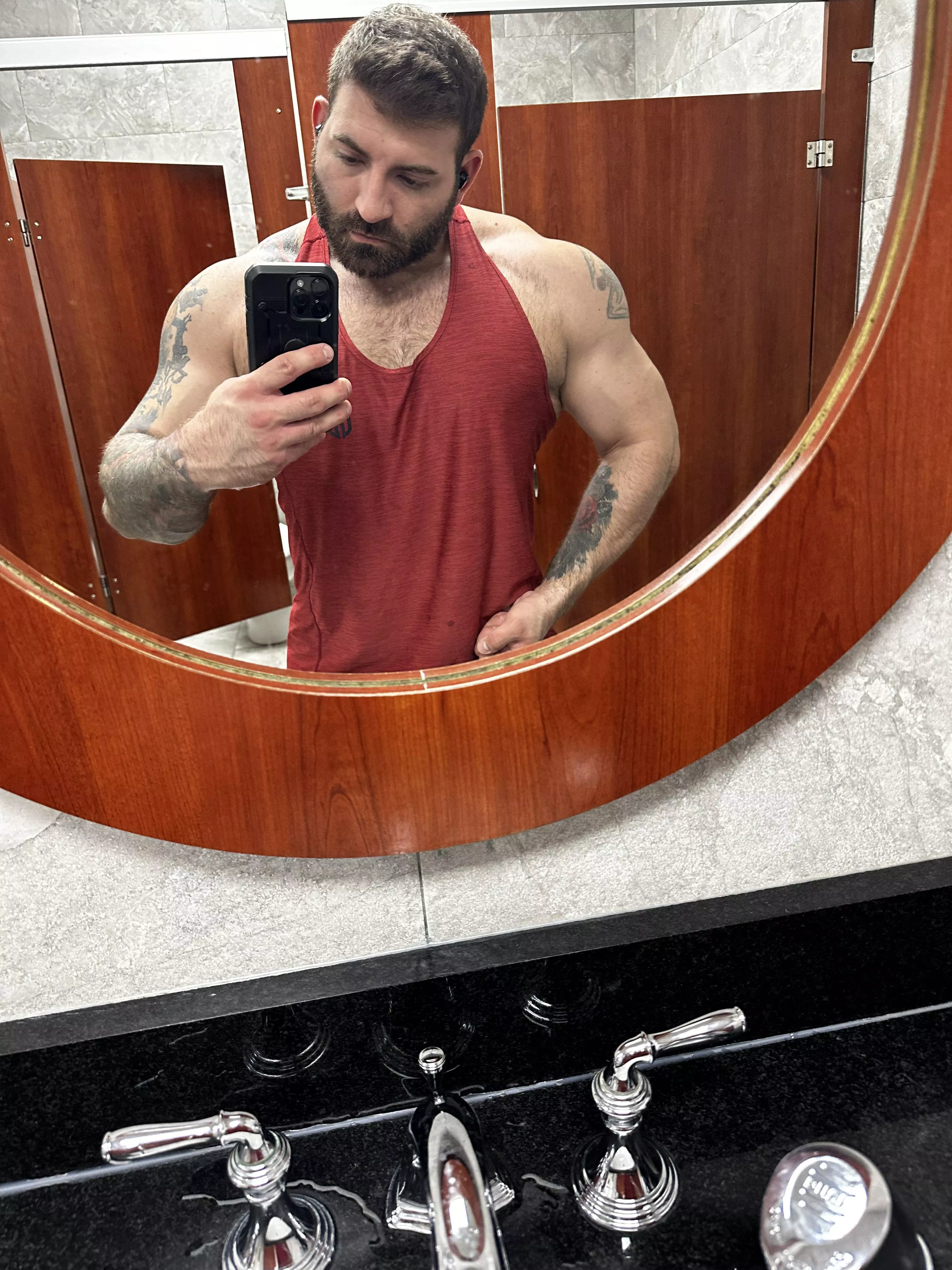 Just a bit of a shoulder pump