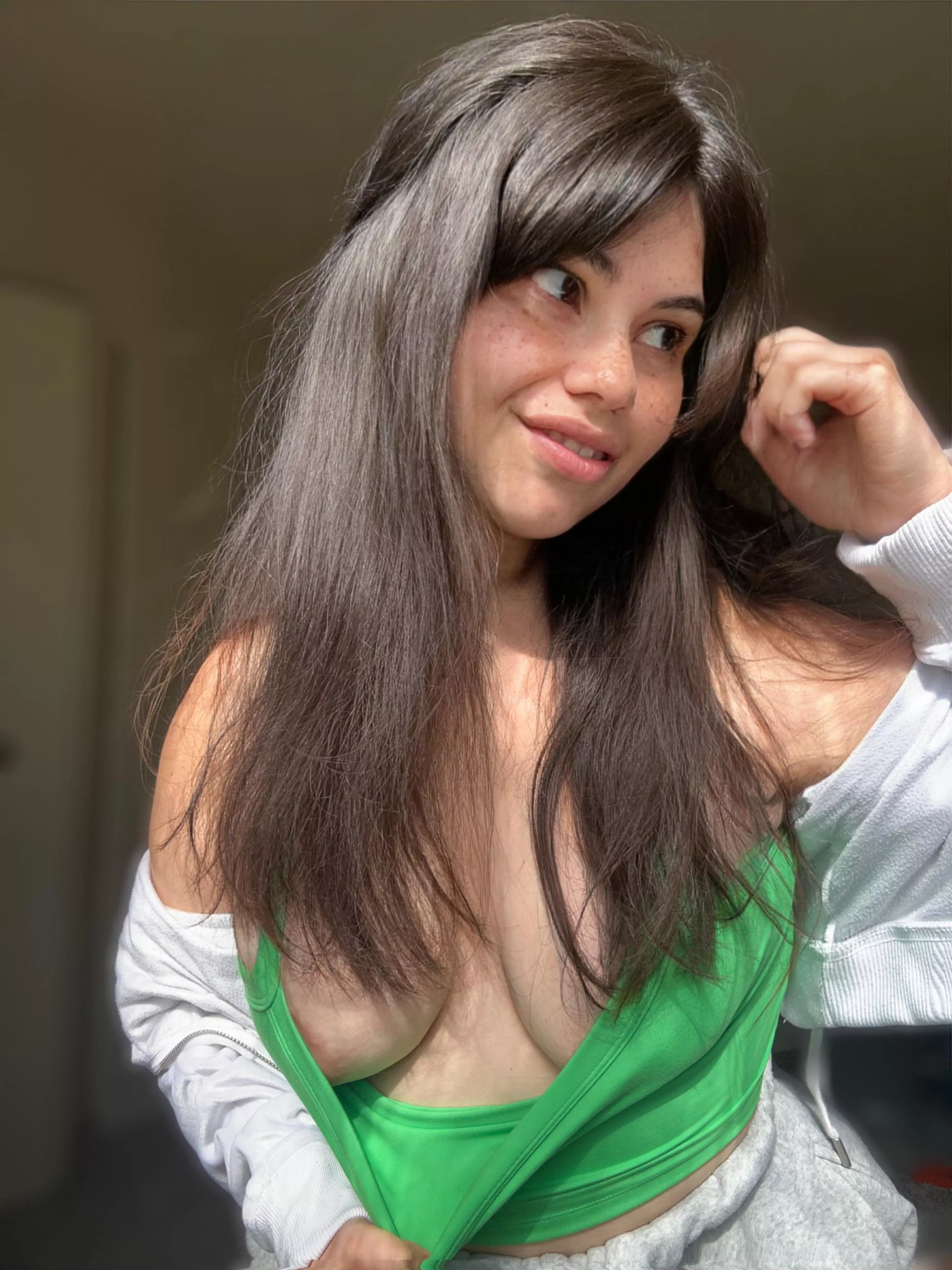 Just being a a little tease