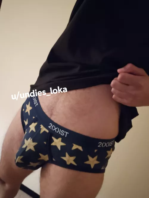 Love showing off my briefs 