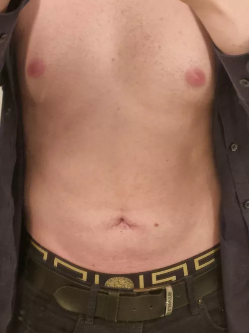 Man in black (and gold)