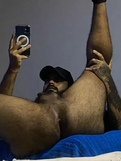 Maybe it’s not so hairy, but this is my ass.