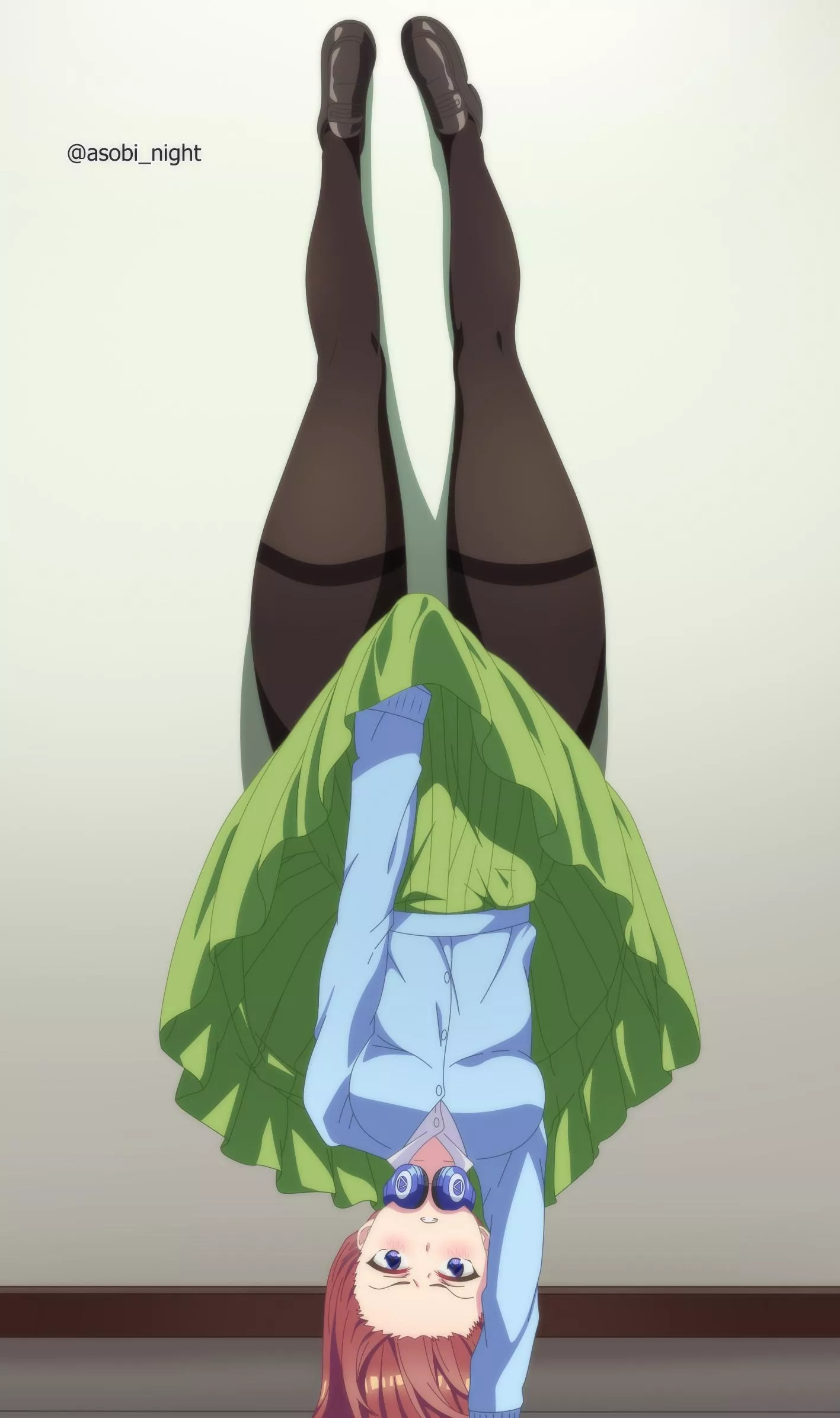 Miku doing Chisato's pose