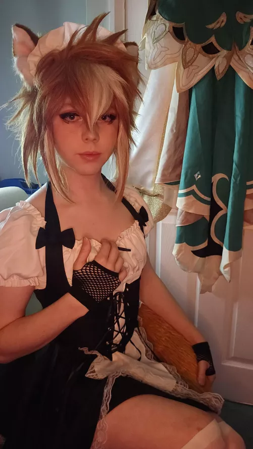 My Gorou maid cosplay