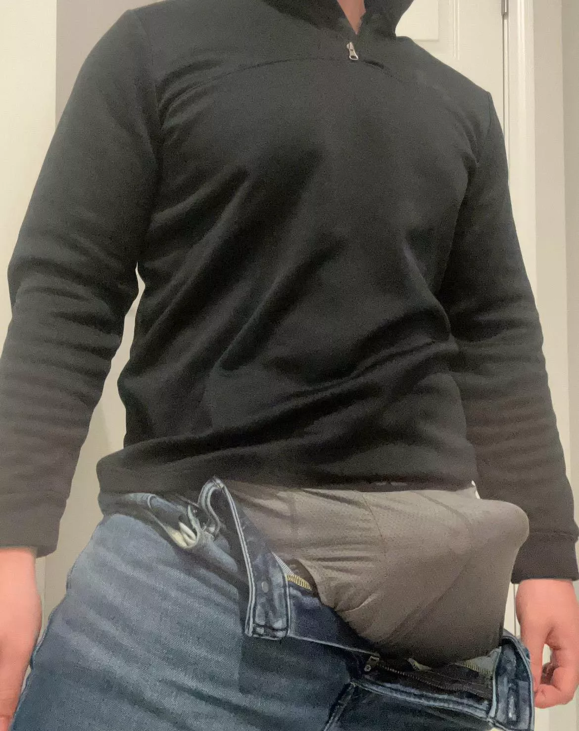 My jeans are kind of tight..