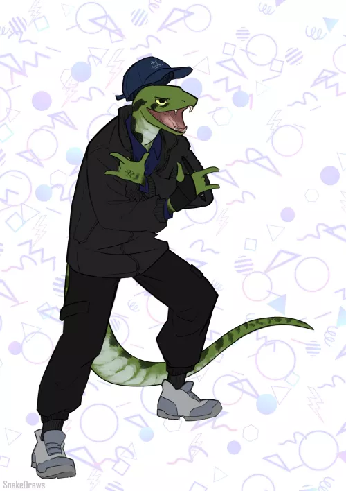 My snake sona (tiger keelback)
