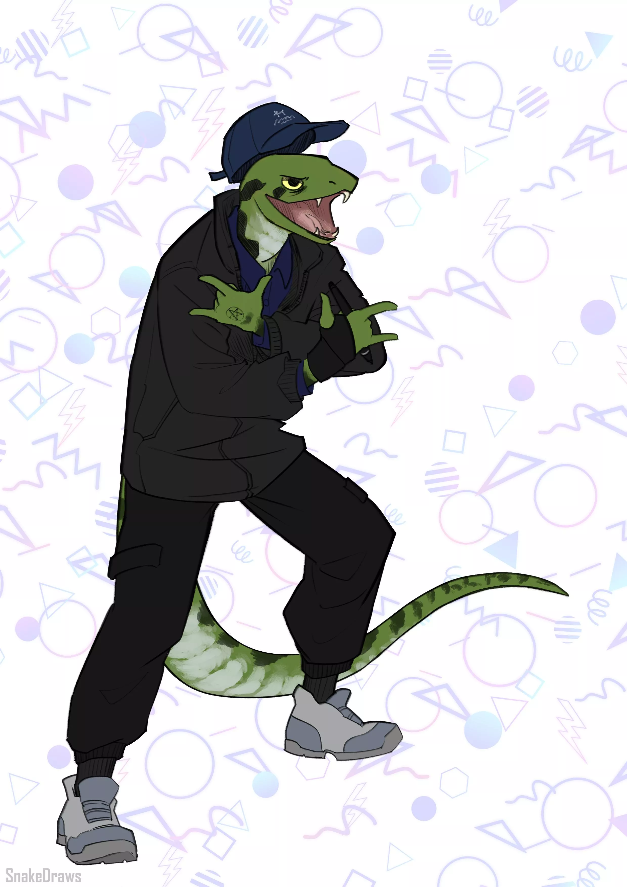 My snake sona (tiger keelback)